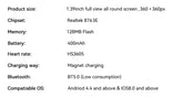 Smart Watch K52 Watches Men Wome Sports Fitness Modes Bluetooth Call Health Monitor 400mah 1.39Inch HD Smartwatch - Black_13